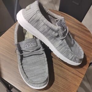 HEY DUDE Gray Slip-Ons